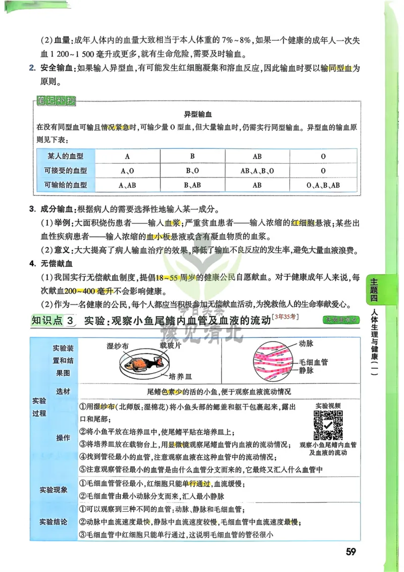 生物_万唯中考《初中中考训练方案&middot;2026版(全九科)》
