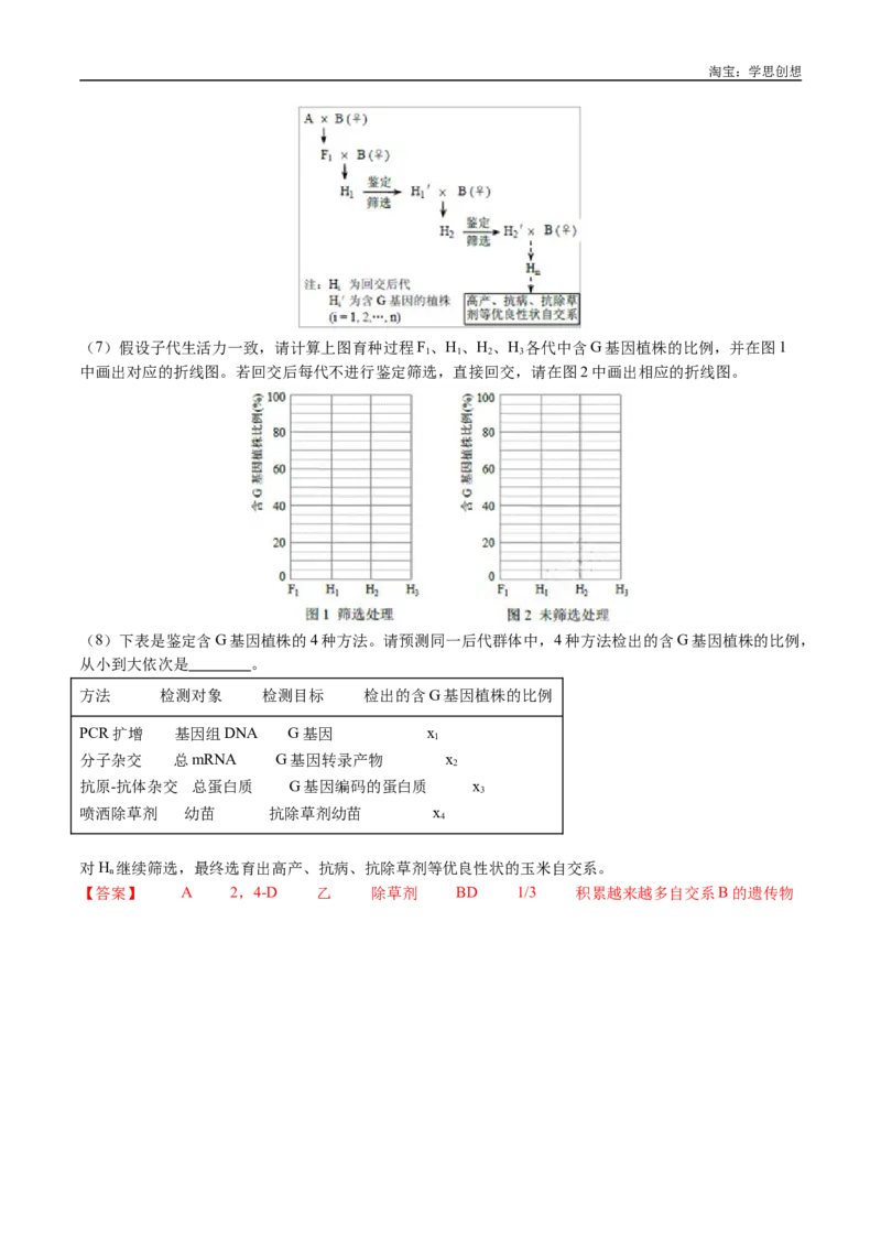 专题14变异、育种与进化-好题汇编十年（2015-2024）高考生物真题分类汇编（全国通用）（解析版）_生物真题汇总_十年（2014-2024）高考生物真题分项汇编（全国通用）