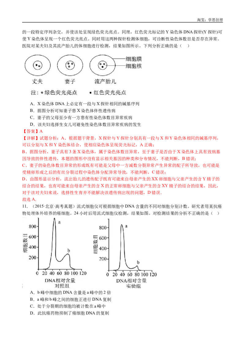 专题14变异、育种与进化-好题汇编十年（2015-2024）高考生物真题分类汇编（全国通用）（解析版）_生物真题汇总_十年（2014-2024）高考生物真题分项汇编（全国通用）