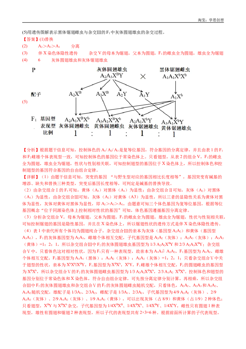 专题14变异、育种与进化-好题汇编十年（2015-2024）高考生物真题分类汇编（全国通用）（解析版）_生物真题汇总_十年（2014-2024）高考生物真题分项汇编（全国通用）