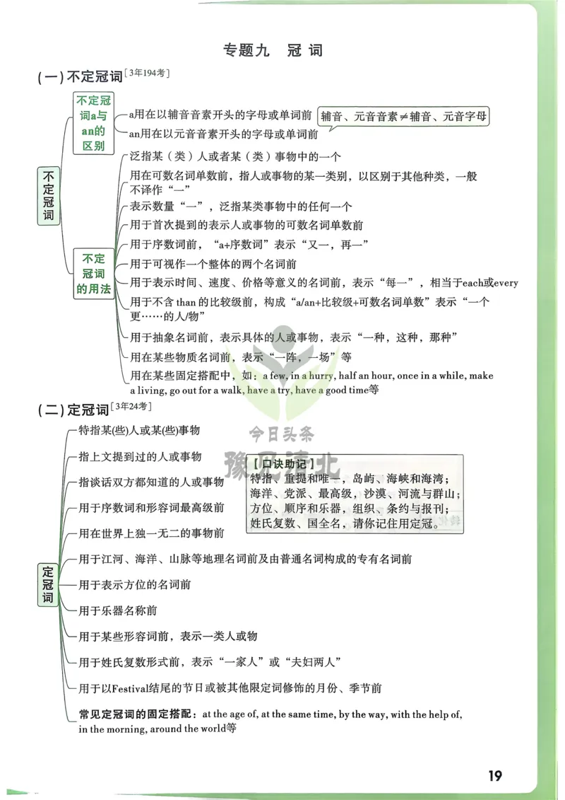 英语考前抢分速记_万唯中考《初中中考训练方案&middot;2026版(全九科)》