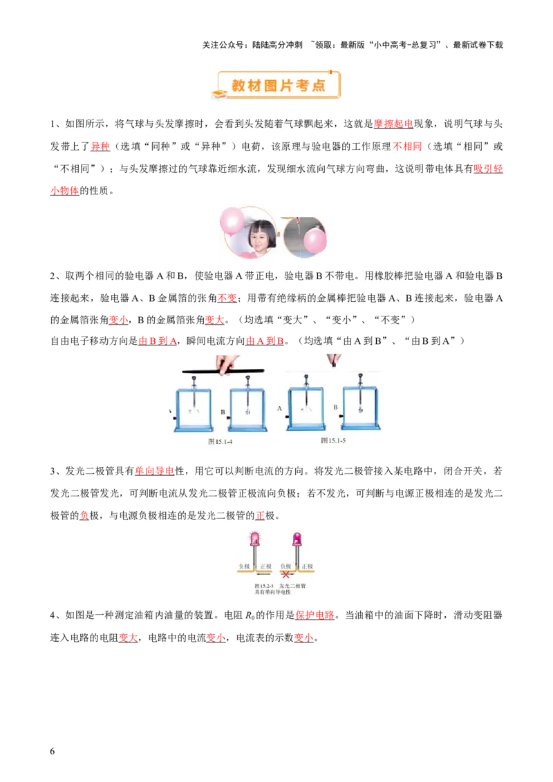 2025年中考物理核心知识点＋教材图片考点（解析版）_02中考总复习（2026版更新中）_04-物理-中考总复习_2025年中考复习资料_2025年中考物理一轮知识梳理