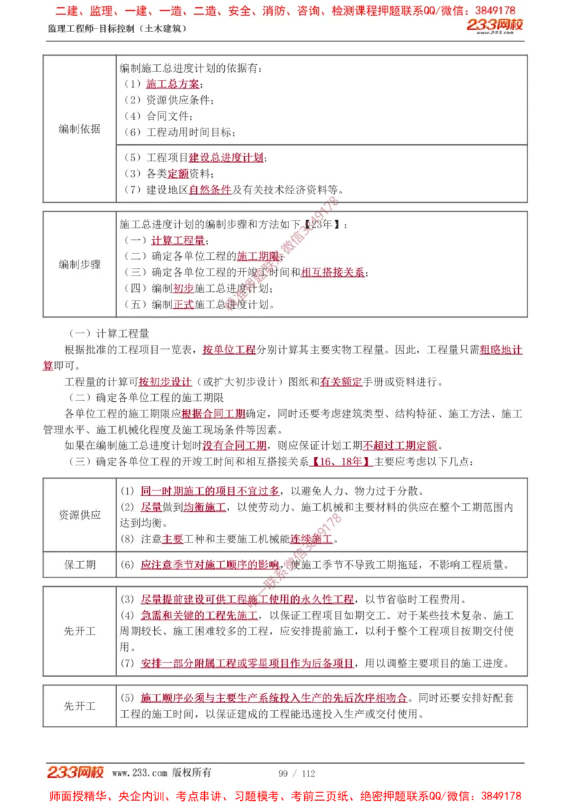 1-35_监理工程师_2025监理工程师_2025年监理工程师SVIP_2025年监理土建控制SVIP_02-基础精讲✿高端面授✿深度强化_11-控制《教材精讲班》江凌俊233_进度