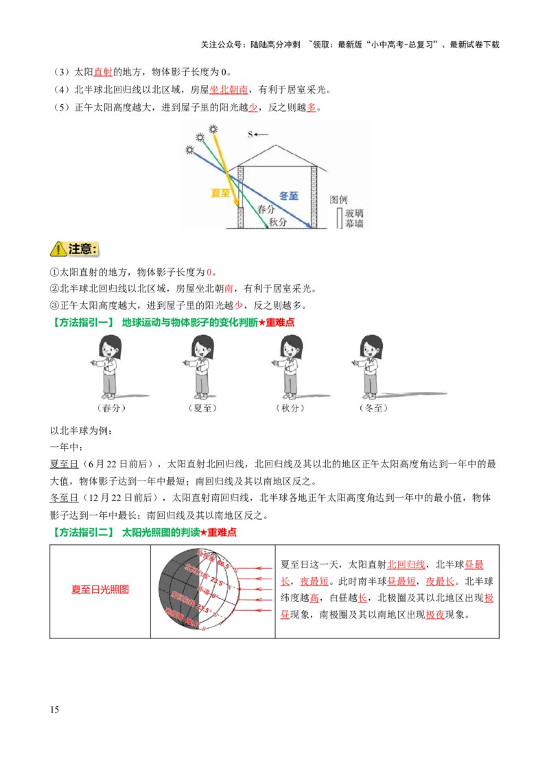 专题01地球和地图-2025年中考地理知识点梳理（背诵版）_02中考总复习（2026版更新中）_09-地理-中考总复习_2025中考地理复习资料_2025年中考地理知识点_挖空版+背诵版