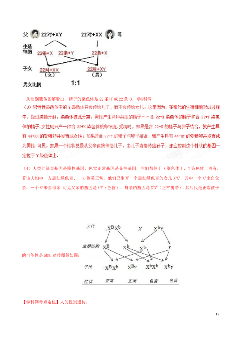 2017年中考真题精品解析生物（江苏连云港卷）精编word版（解析版）_江苏省中考_01江苏省13市中考历年真题2008-2025新_、中考全套_江苏省中考历年真题_江苏中考生物(2010年-2024年）