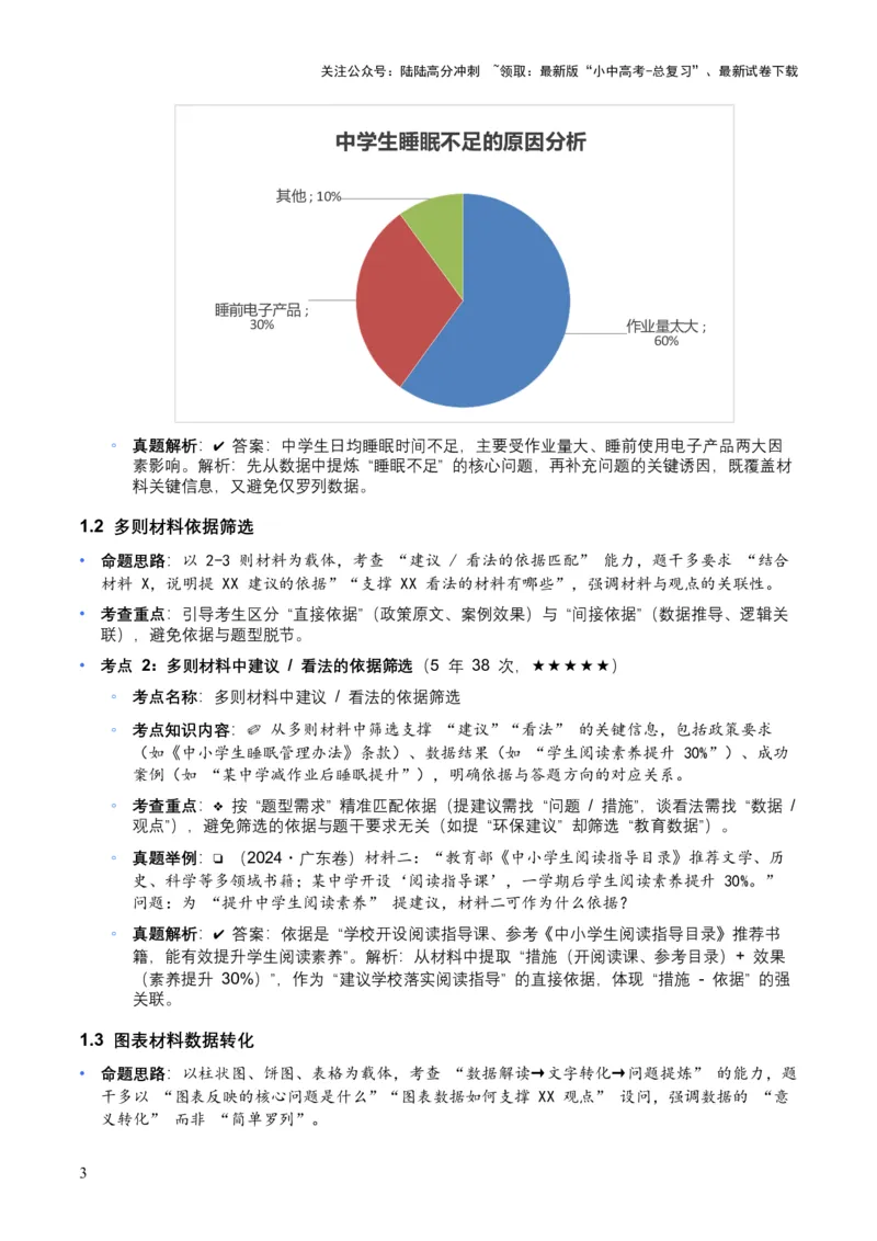 [54073913]近5年全国各地中考语文非连续文本（建议、看法、启示）10个高频考点+6个高频易错点_02中考总复习（2026版更新中）_01-语文-中考总复习_2026年中考复习（更新中）