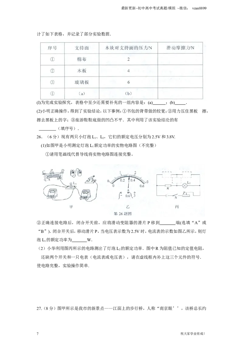 2015年江苏南京市中考物理试卷及答案_江苏省中考_01江苏省13市中考历年真题2008-2025新_、中考全套_江苏省中考历年真题_南京中考历年真题_04南京中考物理（2008年-2023年）_真题
