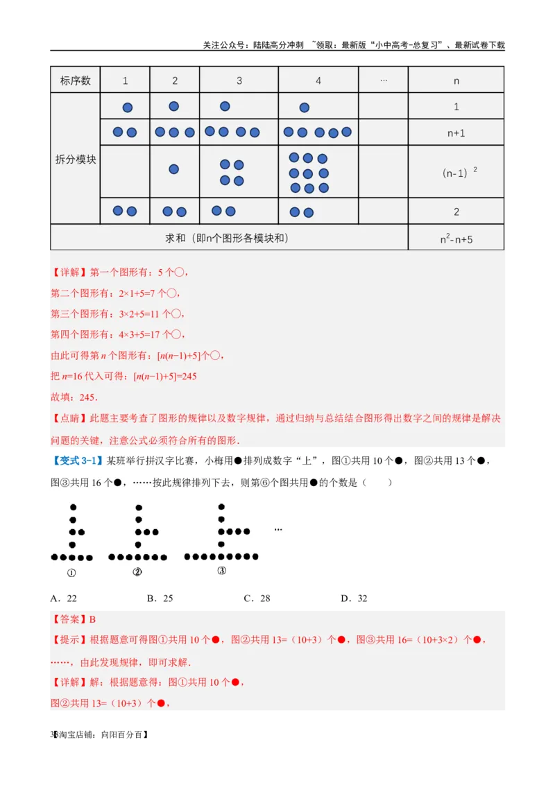 ❤重难点01规律探究与新定义型问题（2类型+10题型）（解析版）_02中考总复习（2026版更新中）_02-数学-中考总复习_2024年中考复习资料_一轮复习资料_重难点突破_解析版