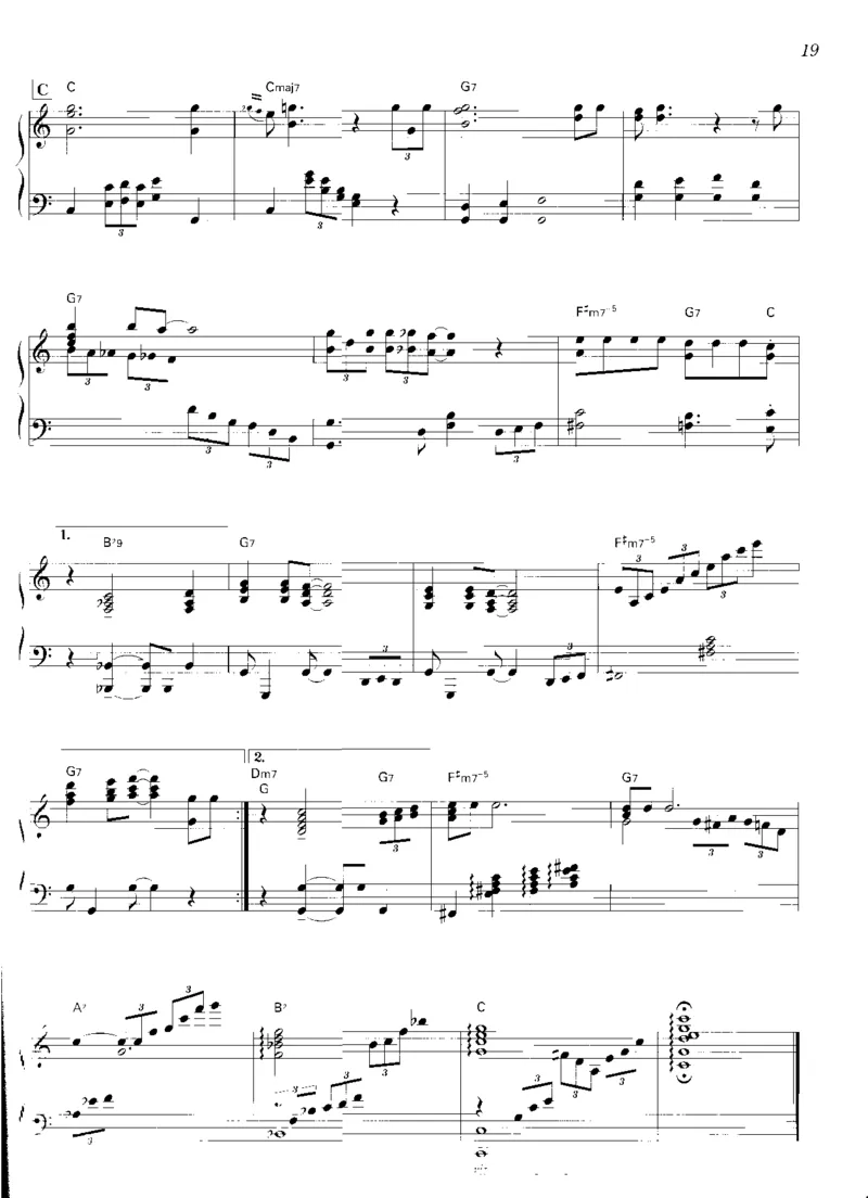 圣诞钢琴独奏曲_一万首著名钢琴曲谱哈农贝多芬合集视频教学电子版高清无水印可打印_06影视钢琴谱合集_影视主题曲钢琴谱