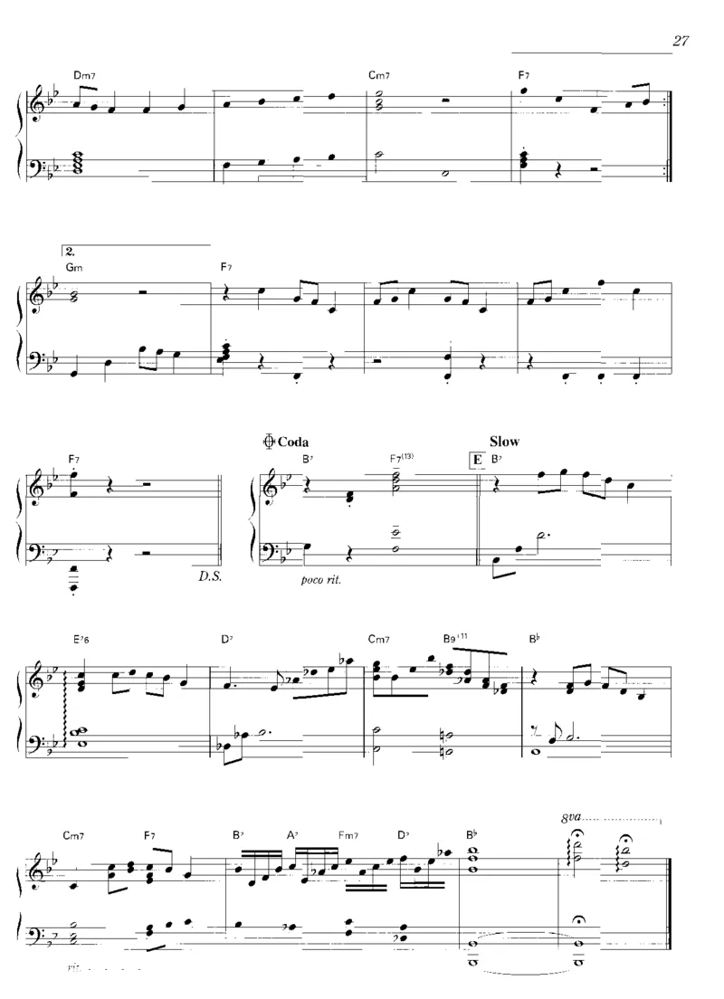 圣诞钢琴独奏曲_一万首著名钢琴曲谱哈农贝多芬合集视频教学电子版高清无水印可打印_06影视钢琴谱合集_影视主题曲钢琴谱