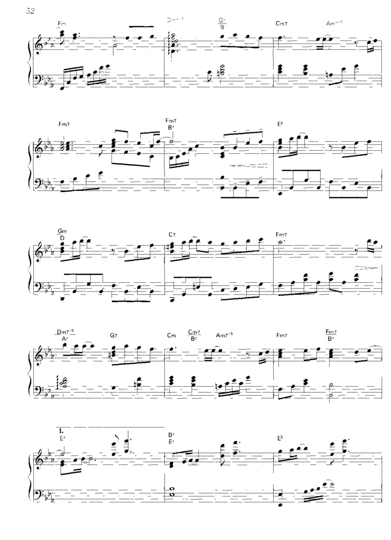 圣诞钢琴独奏曲_一万首著名钢琴曲谱哈农贝多芬合集视频教学电子版高清无水印可打印_06影视钢琴谱合集_影视主题曲钢琴谱