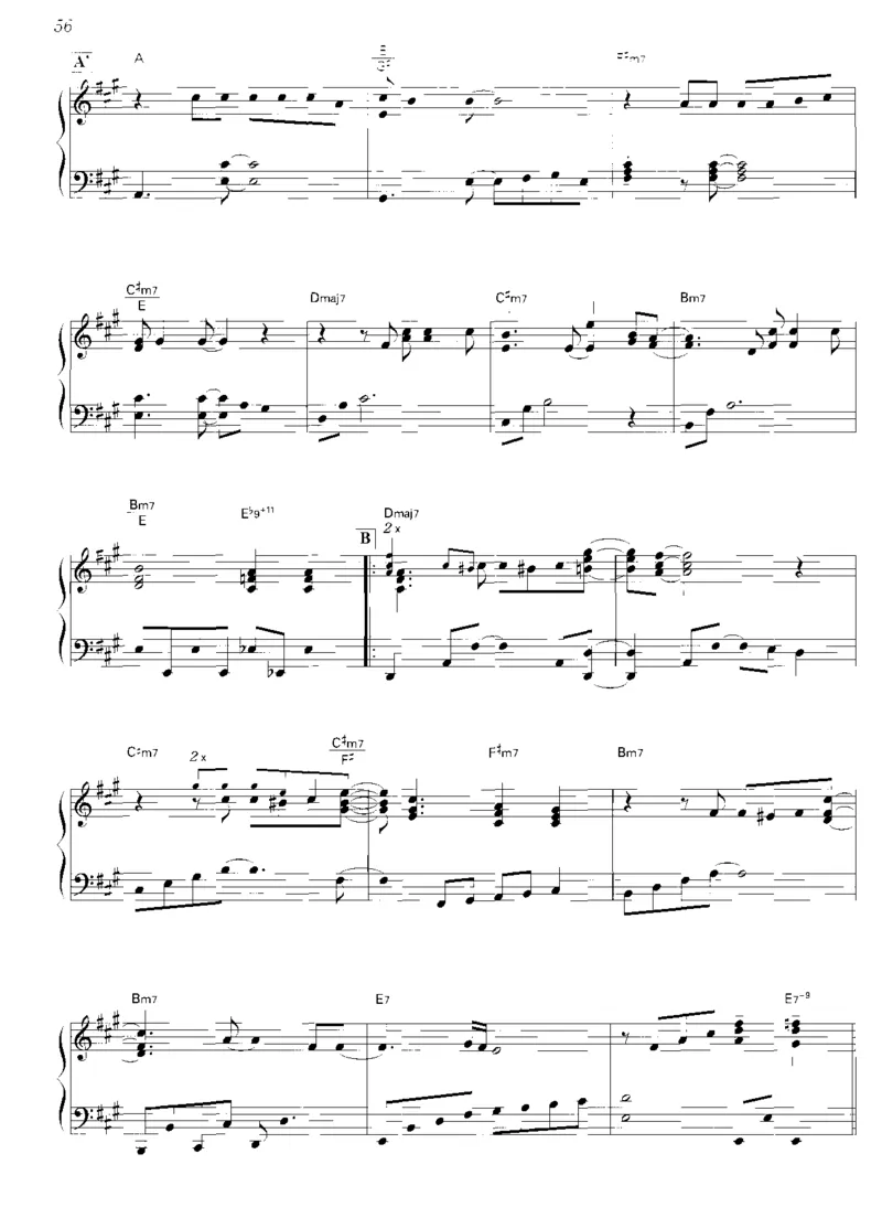 圣诞钢琴独奏曲_一万首著名钢琴曲谱哈农贝多芬合集视频教学电子版高清无水印可打印_06影视钢琴谱合集_影视主题曲钢琴谱