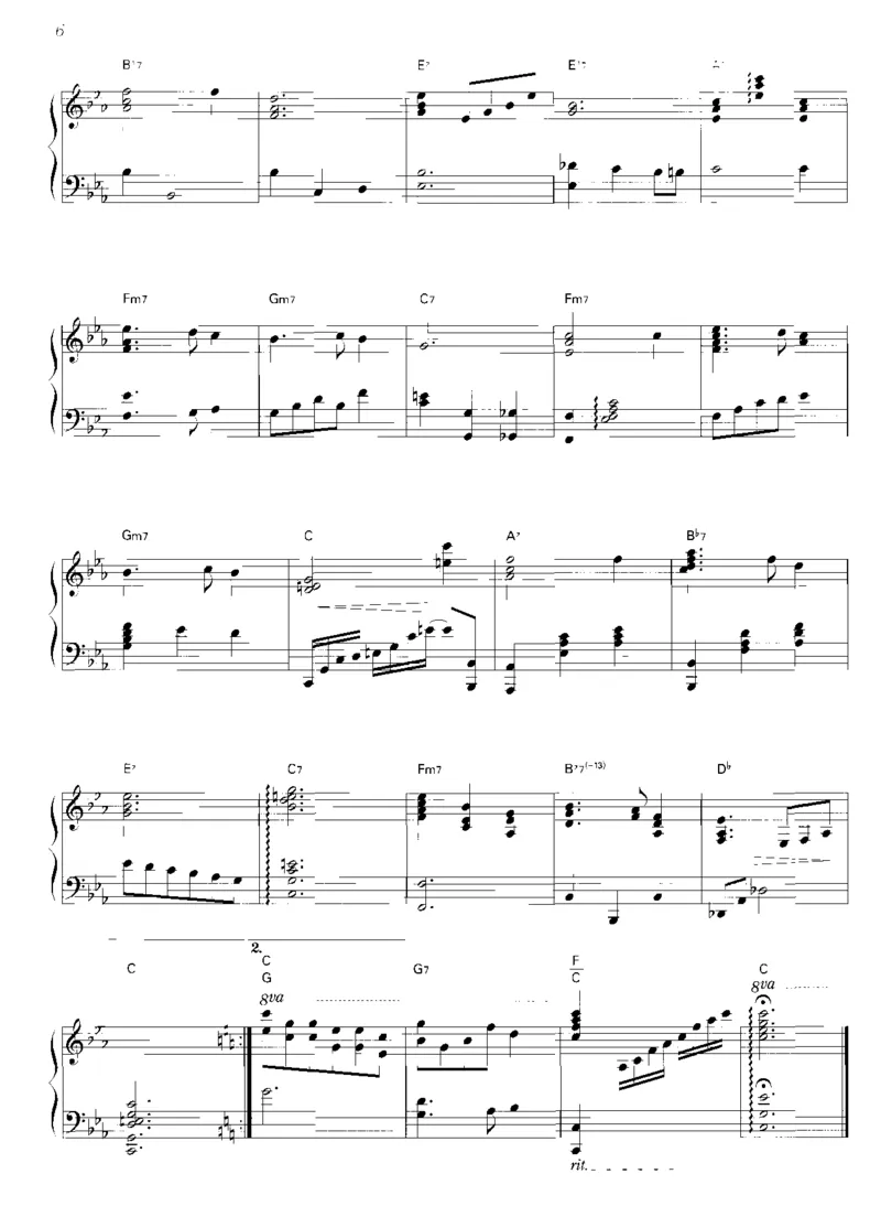 圣诞钢琴独奏曲_一万首著名钢琴曲谱哈农贝多芬合集视频教学电子版高清无水印可打印_06影视钢琴谱合集_影视主题曲钢琴谱