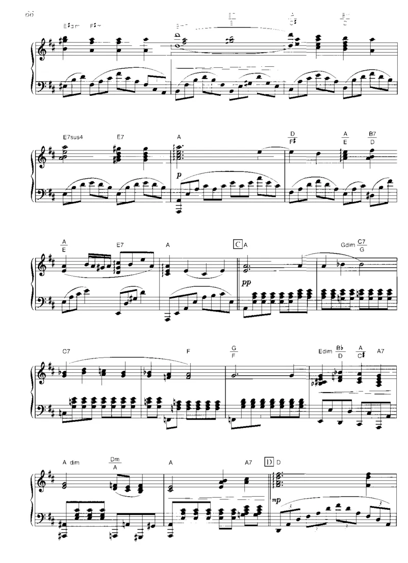 圣诞钢琴独奏曲_一万首著名钢琴曲谱哈农贝多芬合集视频教学电子版高清无水印可打印_06影视钢琴谱合集_影视主题曲钢琴谱