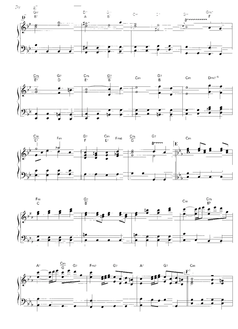 圣诞钢琴独奏曲_一万首著名钢琴曲谱哈农贝多芬合集视频教学电子版高清无水印可打印_06影视钢琴谱合集_影视主题曲钢琴谱