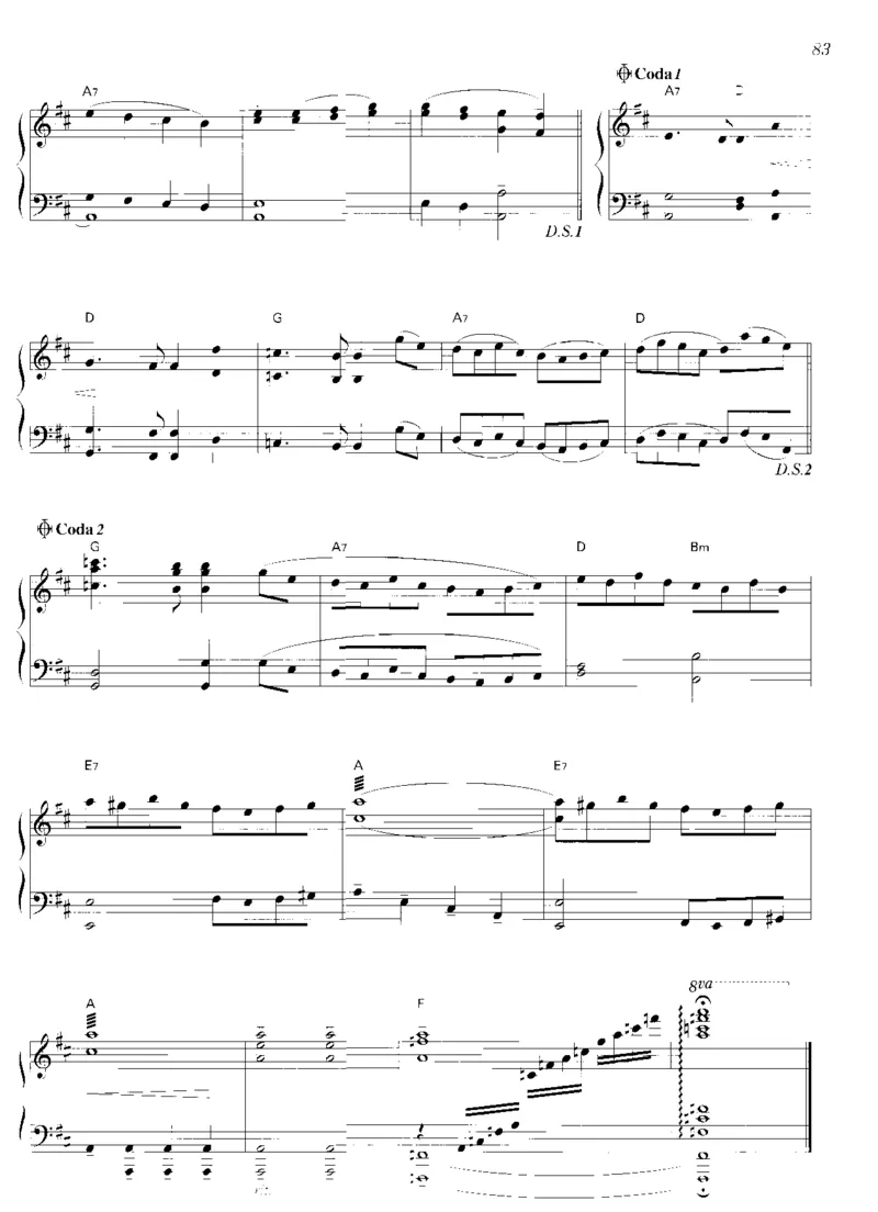 圣诞钢琴独奏曲_一万首著名钢琴曲谱哈农贝多芬合集视频教学电子版高清无水印可打印_06影视钢琴谱合集_影视主题曲钢琴谱