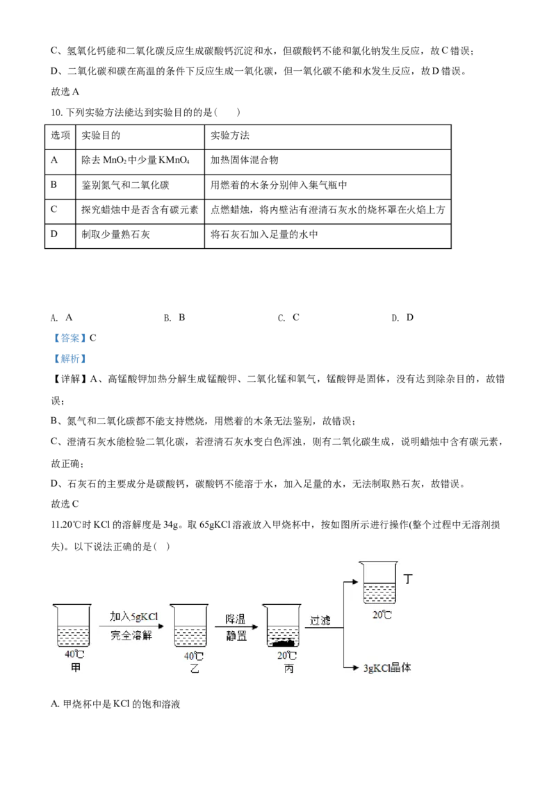 2020江苏连云港化学中考试题及答案_江苏省中考_01江苏省13市中考历年真题2008-2025新_、中考全套_江苏省中考历年真题_江苏省中考化学2008-2024