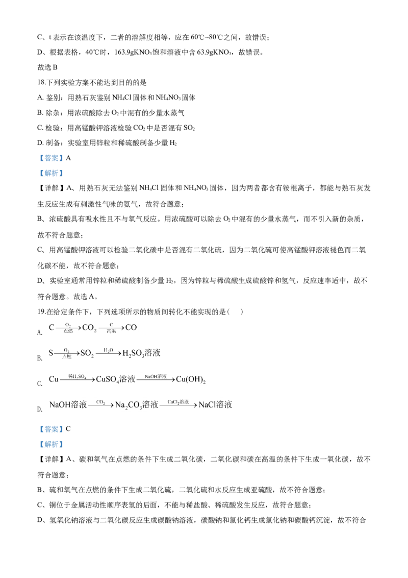 2020年苏州市中考化学试卷及答案_江苏省中考_01江苏省13市中考历年真题2008-2025新_、中考全套_江苏省中考历年真题_江苏省中考化学2008-2024_江苏省苏州市中考化学（2008-2024年）真题卷