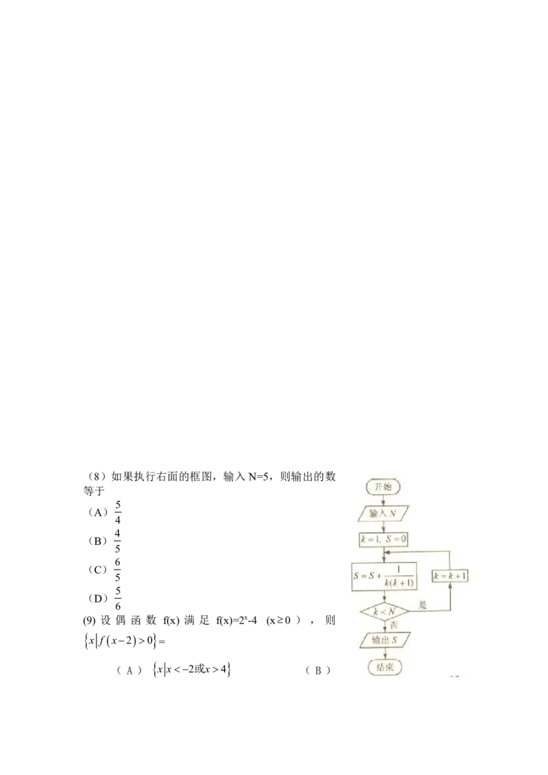 2010年海南省高考数学（原卷版）（文科）_全国卷+地方卷_2.数学_1.数学高考真题试卷_2008-2020年_地方卷_海南高考数学08-22_A4word版_原卷版（建议只打印原卷版，答案版手机对答案即可）