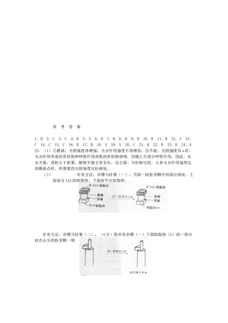 2001年天津高考理科真题及答案_全国卷+地方卷_4.物理_1.物理高考真题试卷_1990-2007年各地高考历年真题_2001-2007年各地理综历年真题_天津