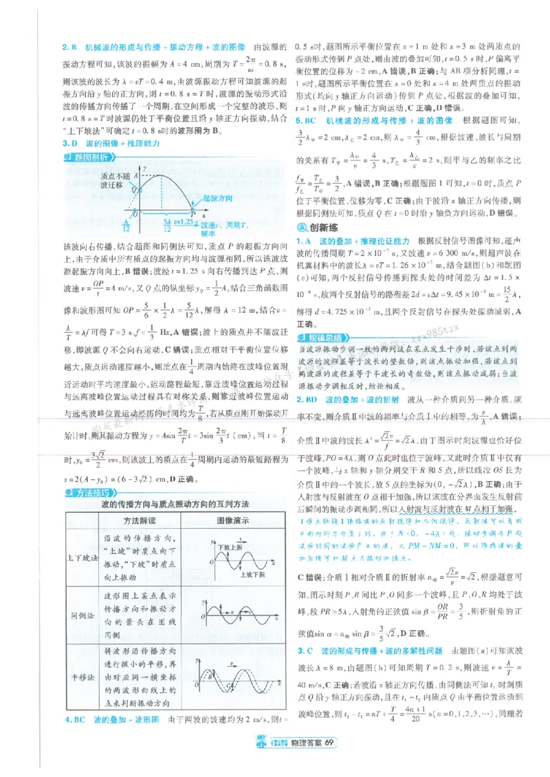 3答案解析册新高考&middot;物理_2026版天星教育《金考卷-小题狂练》新高考九科全套首发_2026版金考卷小题狂练物理（新高考）