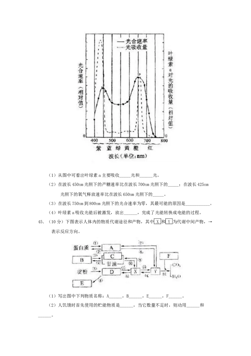 2000年上海高考生物真题及答案_全国卷+地方卷_6.生物_1.生物高考真题试卷_1990-2007年各地高考历年真题_上海