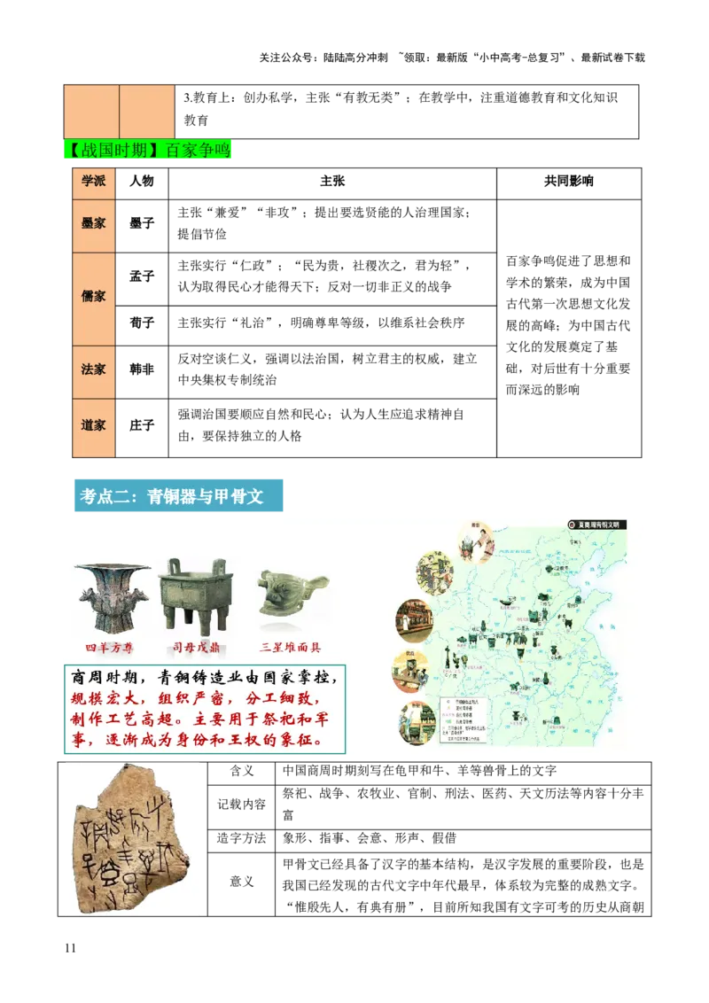 专题03星河璀璨：中国古代科技文化的智慧源流（讲练）（解析版）_02中考总复习（2026版更新中）_06-历史-中考总复习_2025年中考复习资料_2025中考二轮课件ppt+讲义+练习历史_讲义+练习