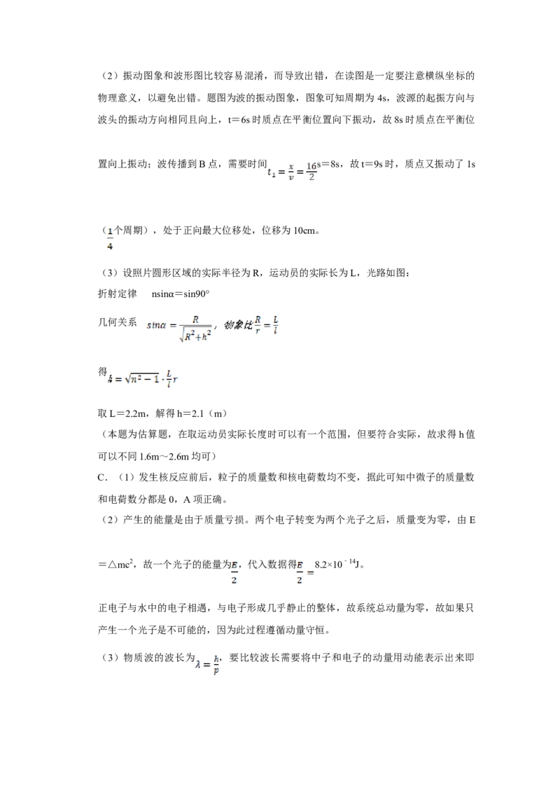 2009年江苏省高考物理试卷解析版_全国卷+地方卷_4.物理_1.物理高考真题试卷_2008-2020年_地方卷_江苏高考物理07-20_A4word版