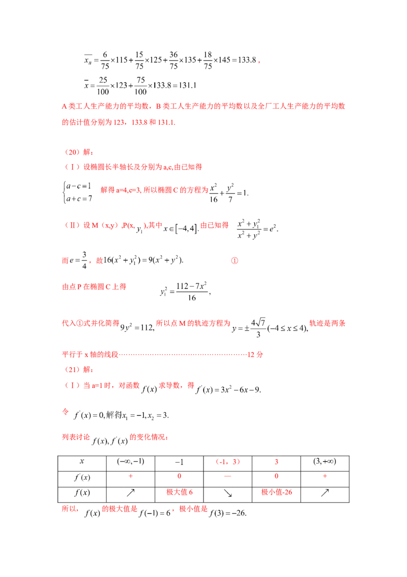 2009年海南省高考数学试题及答案（文科）_全国卷+地方卷_2.数学_1.数学高考真题试卷_2008-2020年_地方卷_海南高考数学08-22_A4word版_答案版