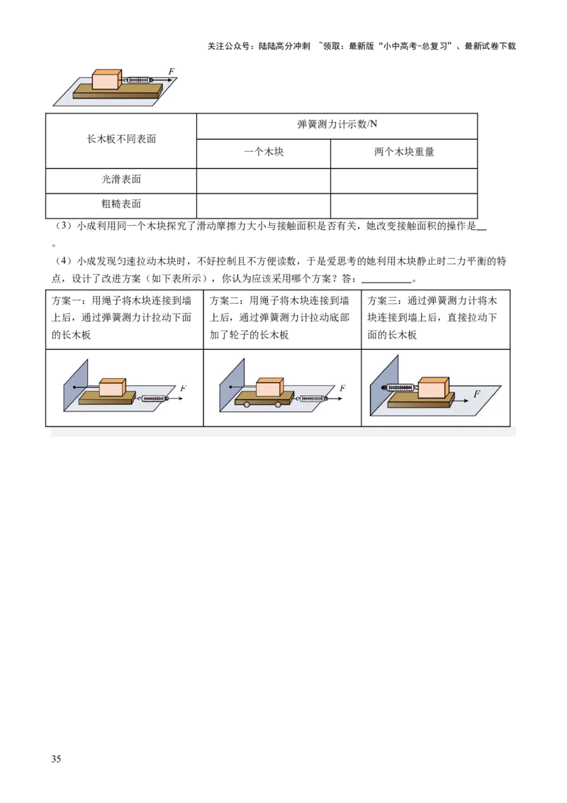 专题03运动和力（讲练）（原卷版）_02中考总复习（2026版更新中）_04-物理-中考总复习_2025年中考复习资料_2025中考二轮课件ppt+讲义+练习物理_讲义+练习