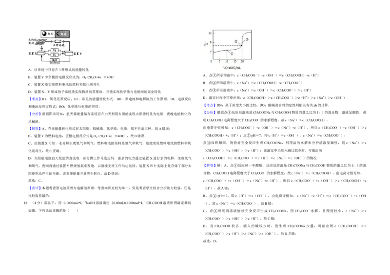 2010年江苏省高考化学试卷解析版_全国卷+地方卷_5.化学_1.化学高考真题试卷_2008-2020年_地方卷_江苏高考化学2008-2020_A3word版