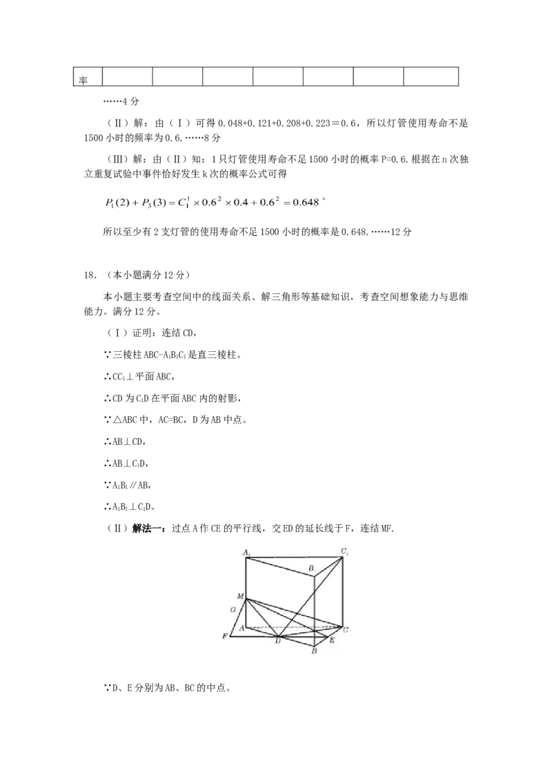 2007年辽宁高考理科数学真题及答案_全国卷+地方卷_2.数学_1.数学高考真题试卷_1990-2007年各地高考历年真题_辽宁