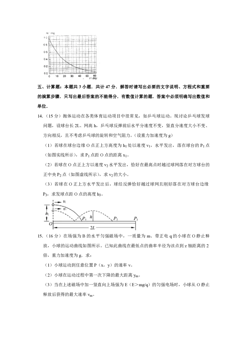 2008年江苏省高考物理试卷_全国卷+地方卷_4.物理_1.物理高考真题试卷_2008-2020年_地方卷_江苏高考物理07-20_A4word版_PDF版（赠送）