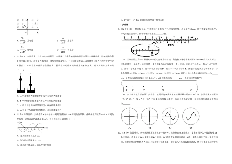 2007年天津市高考物理试卷_全国卷+地方卷_4.物理_1.物理高考真题试卷_2008-2020年_地方卷_天津高考物理07-21_A3word版_PDF版（赠送）