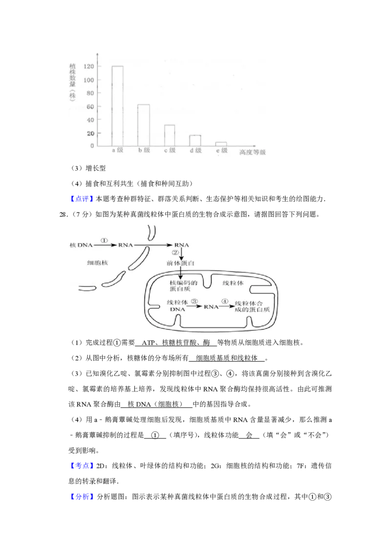 2009年江苏省高考生物试卷解析版_全国卷+地方卷_6.生物_1.生物高考真题试卷_2008-2020年_地方卷_江苏高考生物07-20_A4word版_PDF版（赠送）