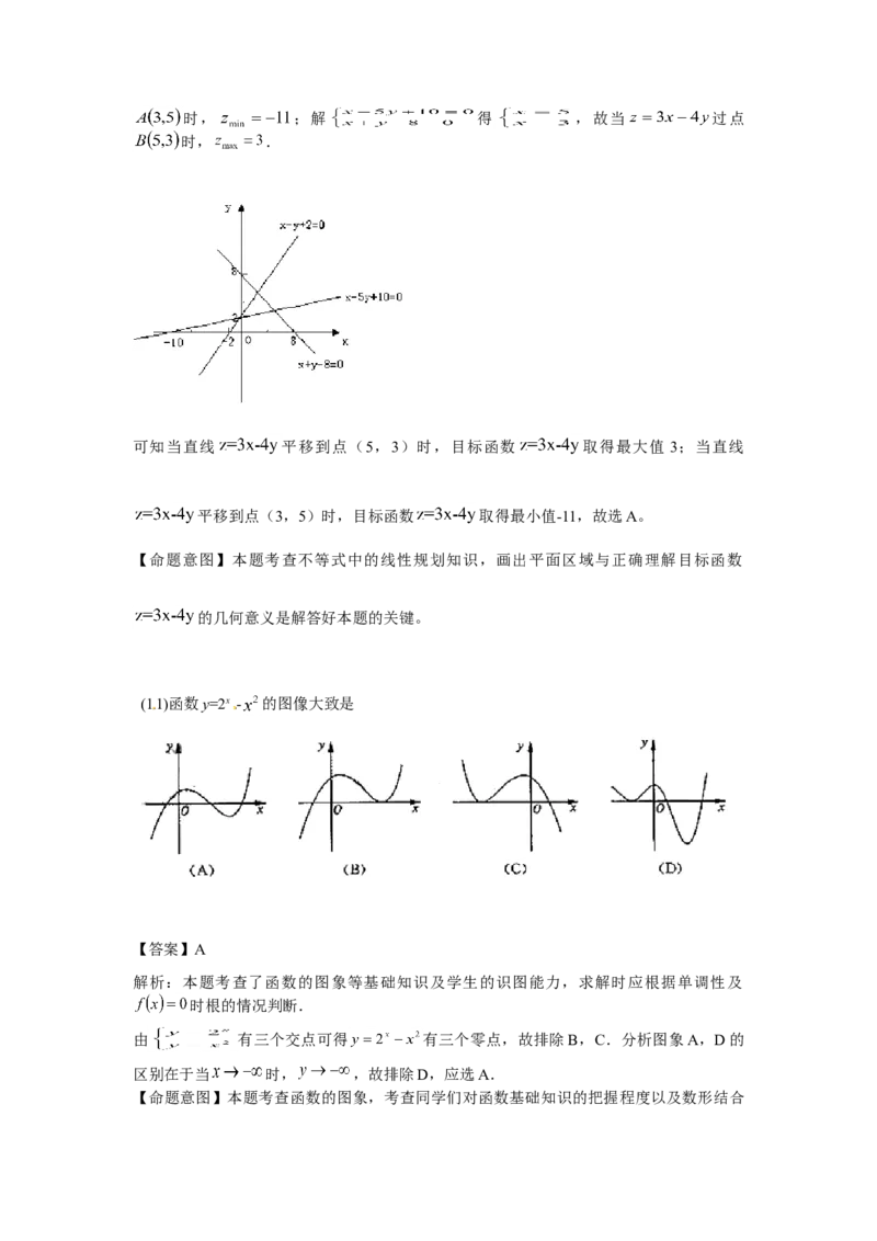 2010年山东省高考数学试卷（理科）word版试卷及解析_全国卷+地方卷_2.数学_1.数学高考真题试卷_2008-2020年_地方卷_地方卷高考理科数学_山东理科数学08-19