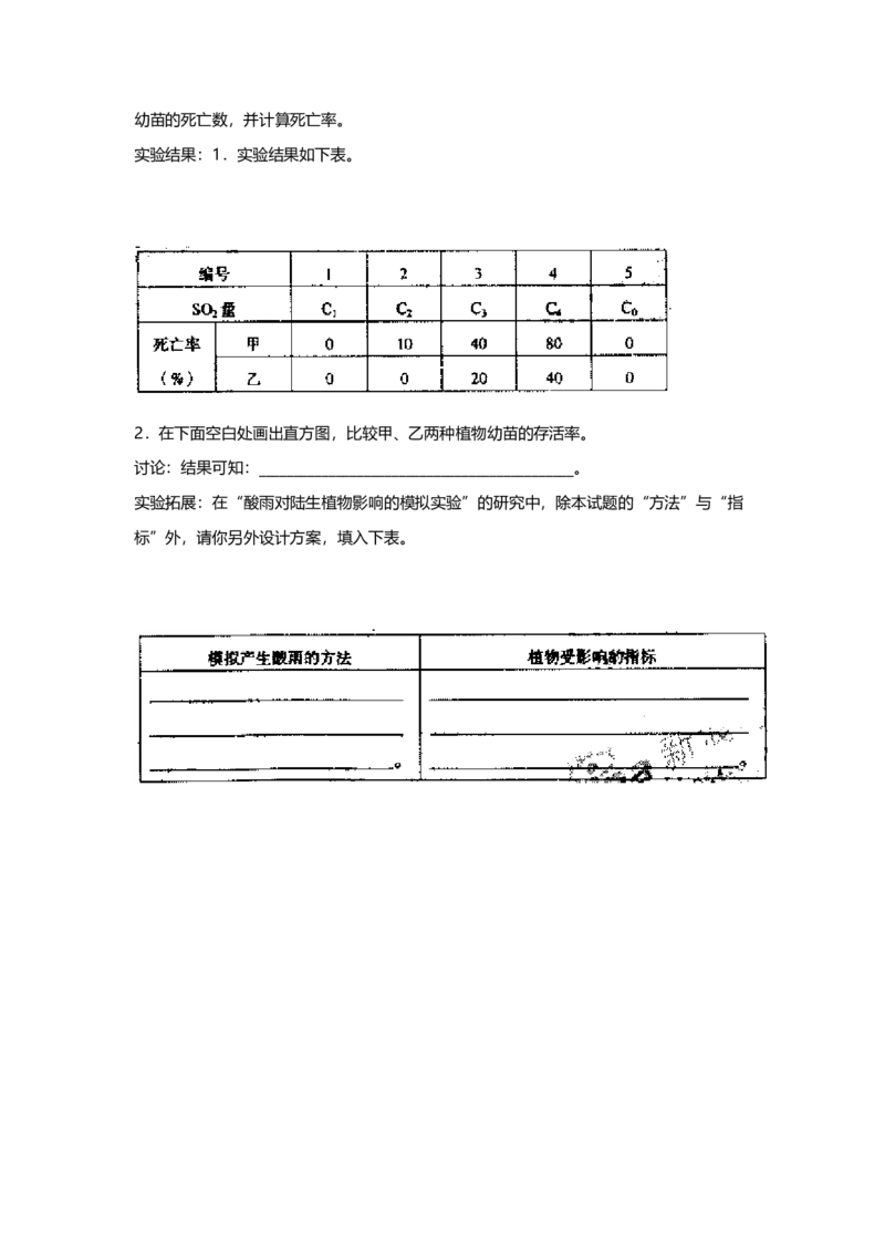 2007年上海市高中毕业统一学业考试生物试卷（原卷版）_全国卷+地方卷_6.生物_1.生物高考真题试卷_2008-2020年_地方卷_上海高考生物真题01-20