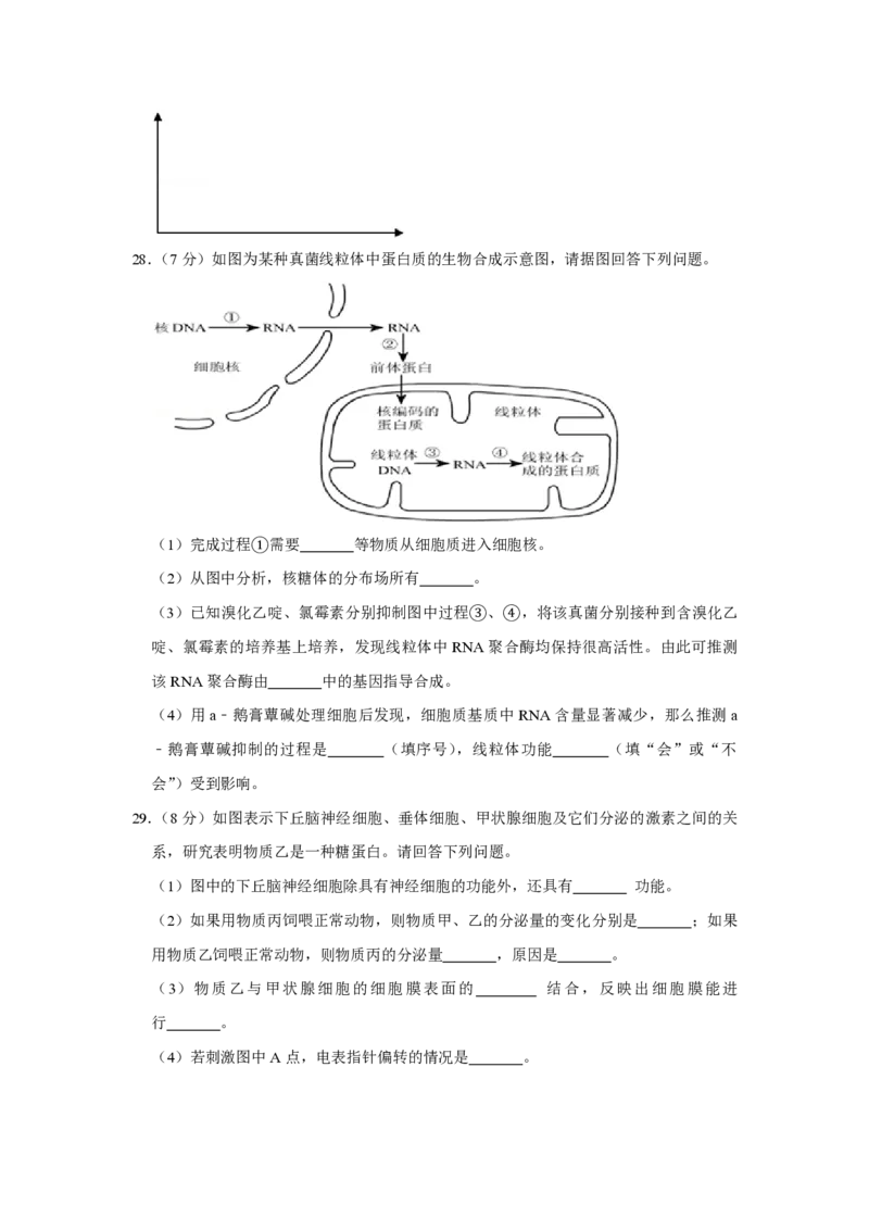 2009年江苏省高考生物试卷_全国卷+地方卷_6.生物_1.生物高考真题试卷_2008-2020年_地方卷_江苏高考生物07-20_A4word版_PDF版（赠送）