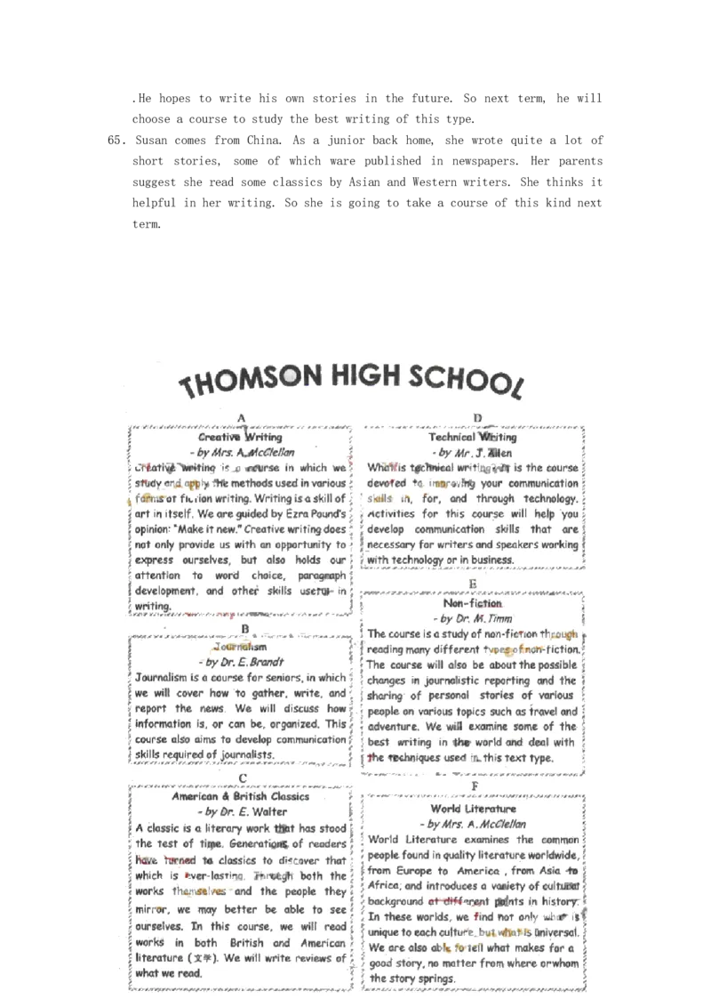 2006年浙江高考英语真题及答案_全国卷+地方卷_3.英语_1.英语高考真题试卷_1990-2007年各地高考历年真题_浙江
