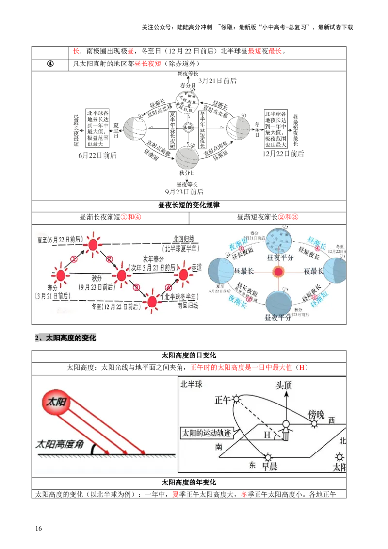 专题03地球运动（讲练）-2025年中考地理二轮复习（全国通用）（原卷版）_02中考总复习（2026版更新中）_09-地理-中考总复习_2025中考地理复习资料_2025中考二轮课件ppt+讲义+练习地理