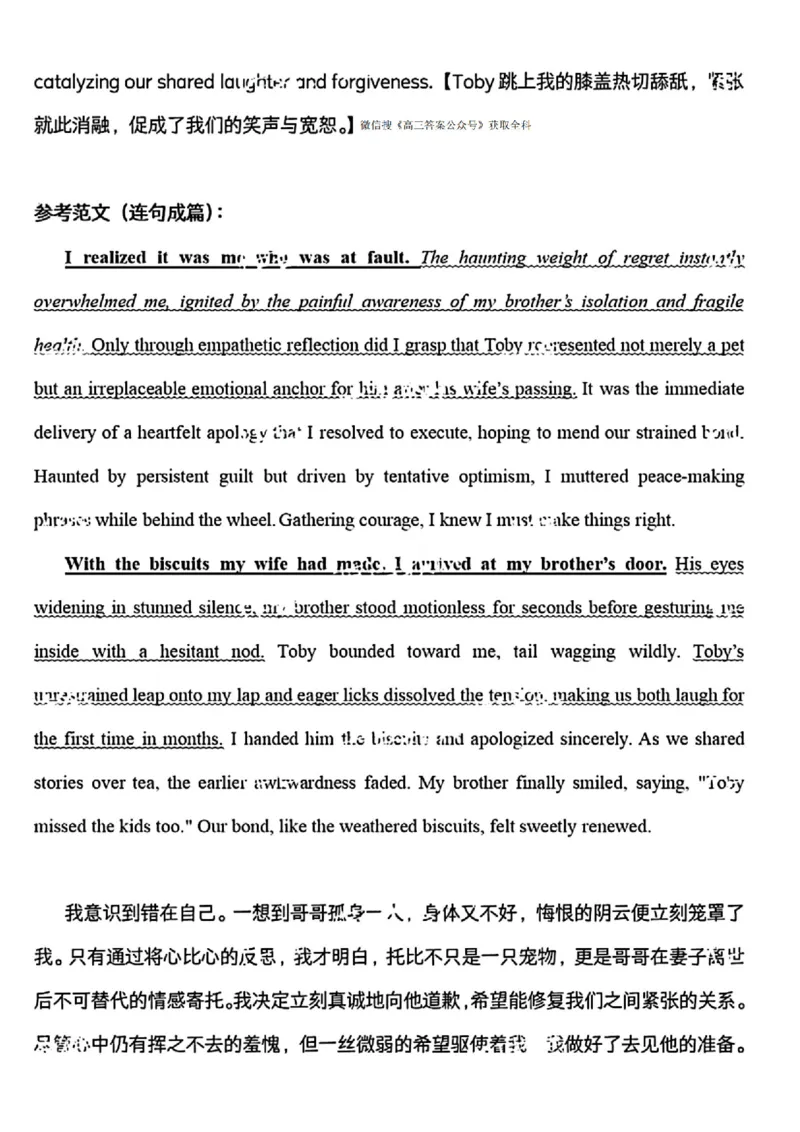 2025年高考新课标1英语真题及答案（版本2）_2025全国各省高考真题+答案_1、新课标全国Ⅰ卷（语数外）_2025年高考全国1卷英语高考真题解析（完整版）