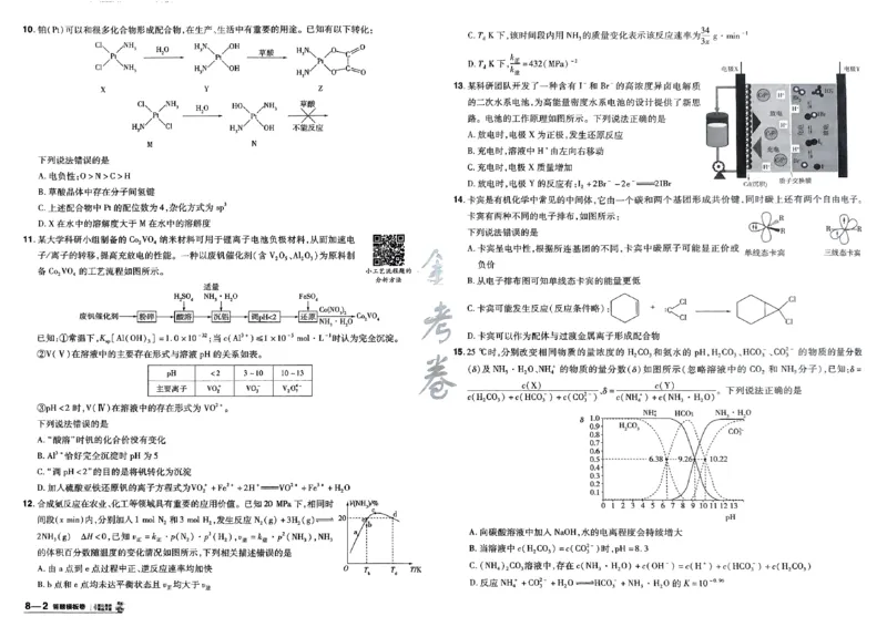 化学（全国版）：加练答题模板卷_2026版高考《金考卷45套》新高考（化学）
