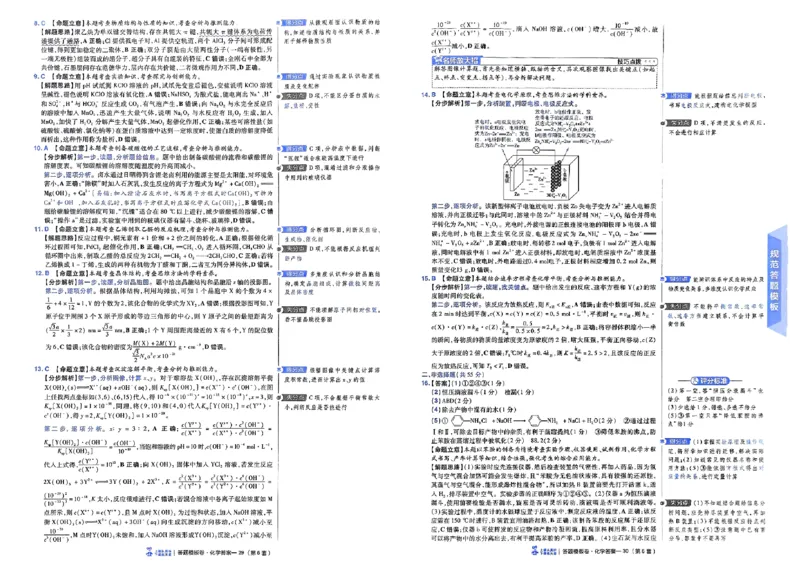 化学（全国版）：加练答题模板卷_2026版高考《金考卷45套》新高考（化学）