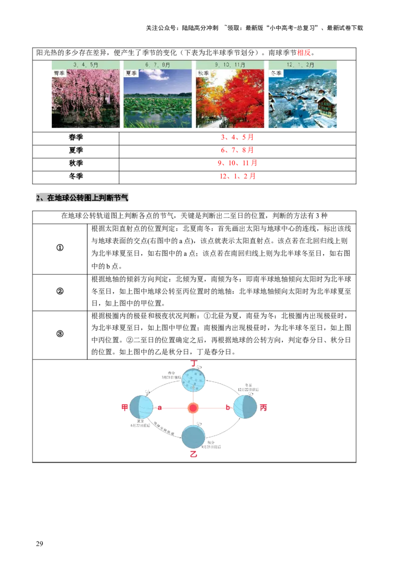 专题03地球运动（讲练）-2025年中考地理二轮复习（全国通用）（解析版）_02中考总复习（2026版更新中）_09-地理-中考总复习_2025中考地理复习资料_2025中考二轮课件ppt+讲义+练习地理