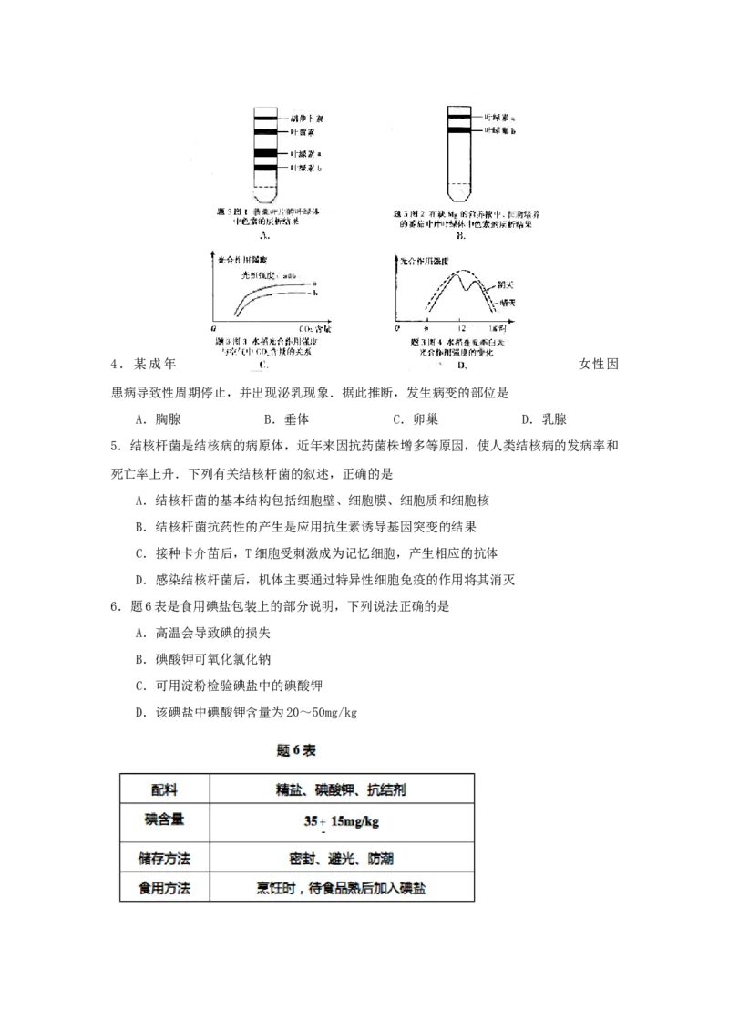 2007年重庆高考理科综合真题及答案_全国卷+地方卷_4.物理_1.物理高考真题试卷_1990-2007年各地高考历年真题_2001-2007年各地理综历年真题_重庆