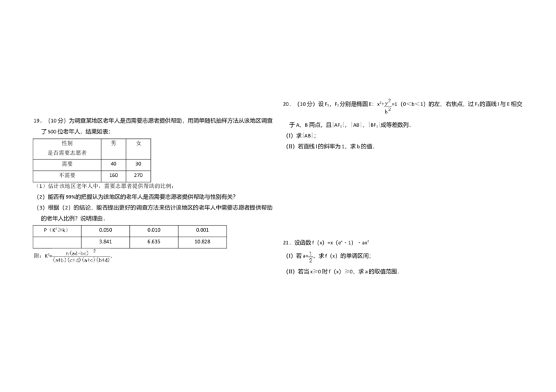 2010年全国统一高考数学试卷（文科）（新课标）（解析版）_全国卷+地方卷_2.数学_1.数学高考真题试卷_2008-2020年_全国卷_全国1卷（2008-2022）_高考数学（文科）（新课标ⅰ）_A3word版