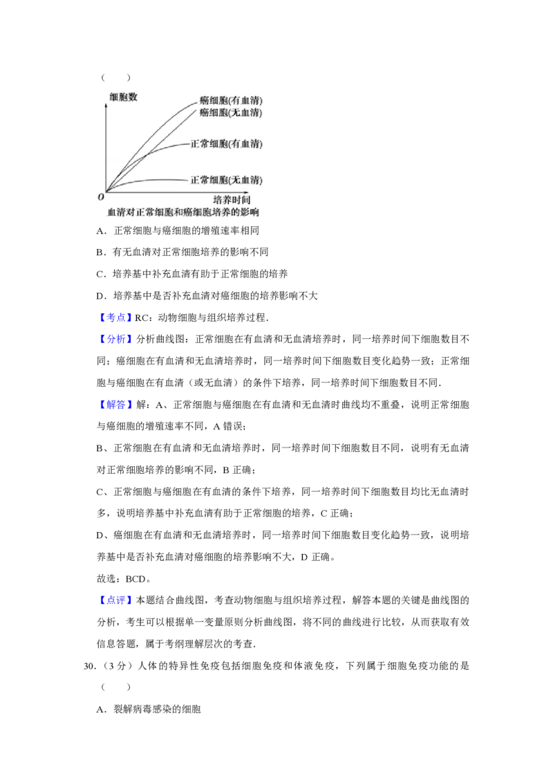 2007年江苏省高考生物试卷解析版_全国卷+地方卷_6.生物_1.生物高考真题试卷_2008-2020年_地方卷_江苏高考生物07-20_A4word版_PDF版（赠送）