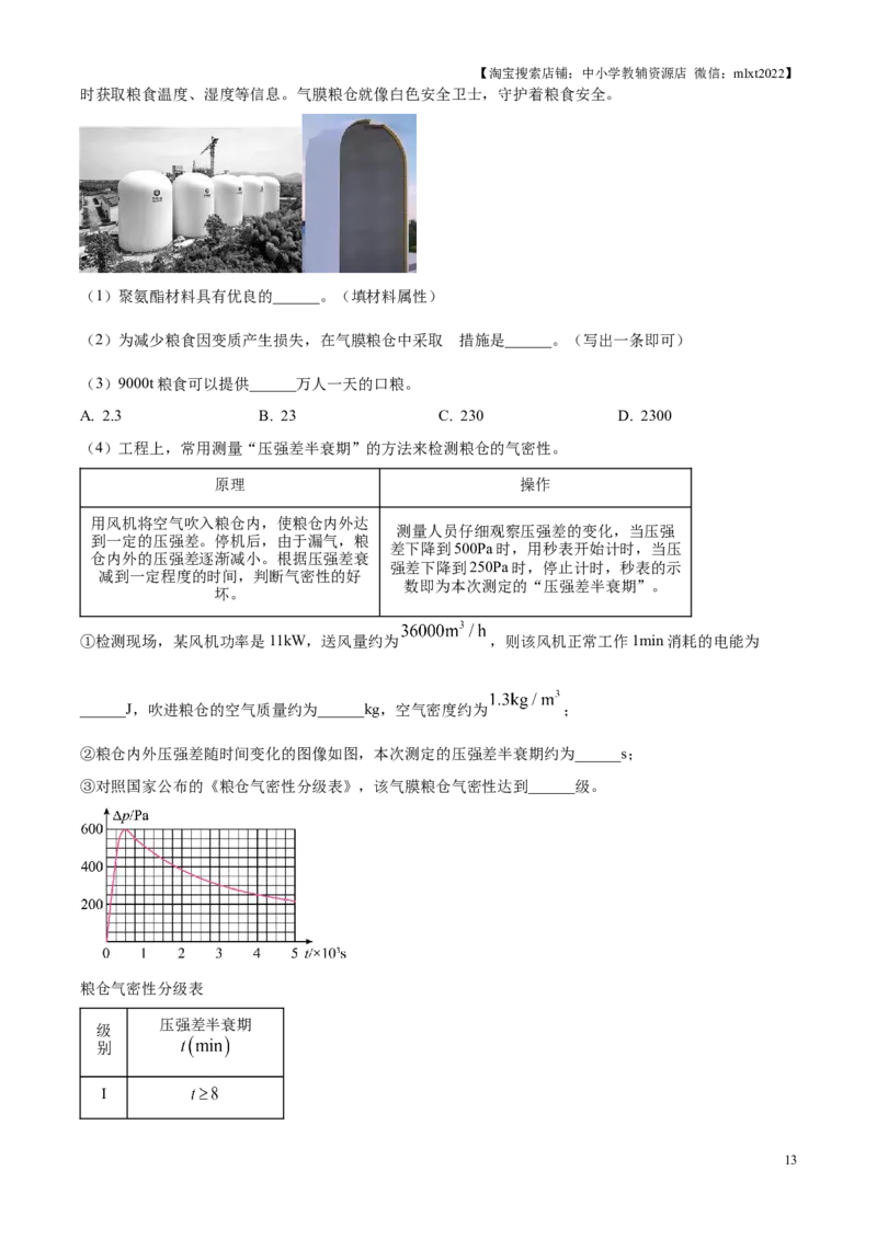 精品解析：2025年江苏省扬州市中考物理试题（原卷版）_江苏省中考_01江苏省13市中考历年真题2008-2025新_、中考全套_江苏省中考历年真题_江苏省中考2025合集_江苏省物理2025