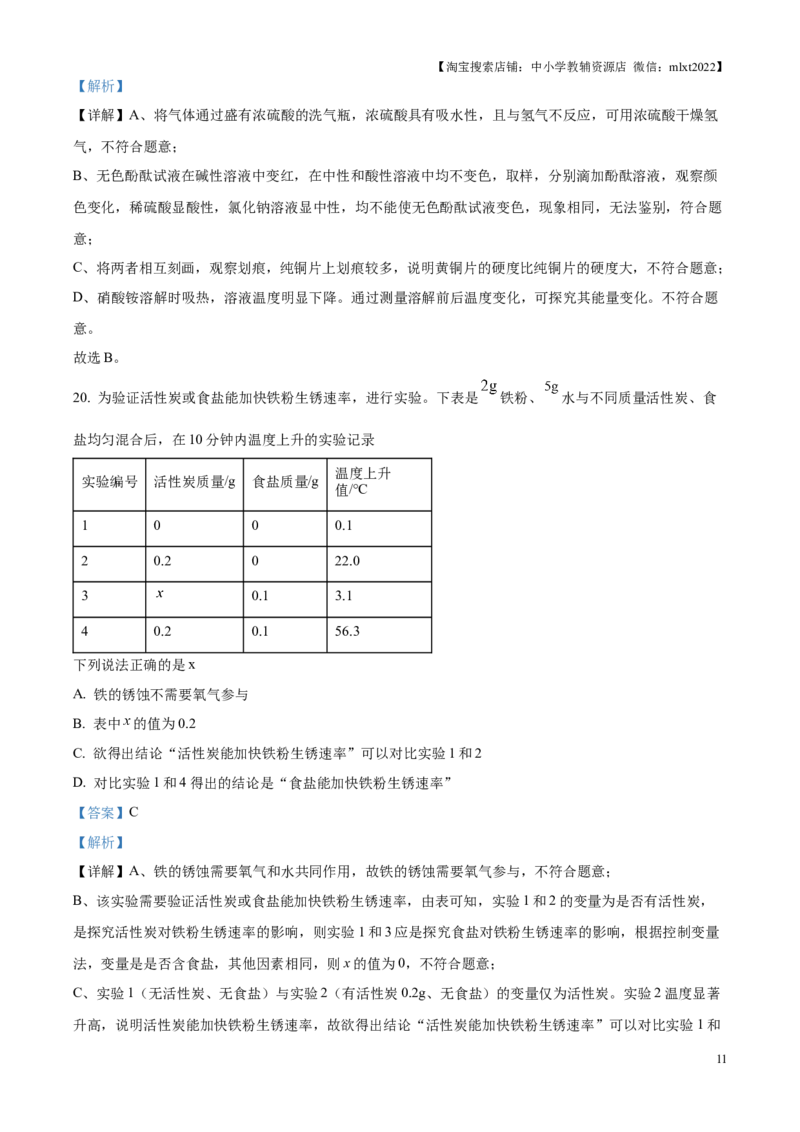 精品解析：2025年江苏省苏州市中考化学真题（解析版）_江苏省中考_01江苏省13市中考历年真题2008-2025新_、中考全套_江苏省中考历年真题_江苏省中考2025合集_江苏省化学2025