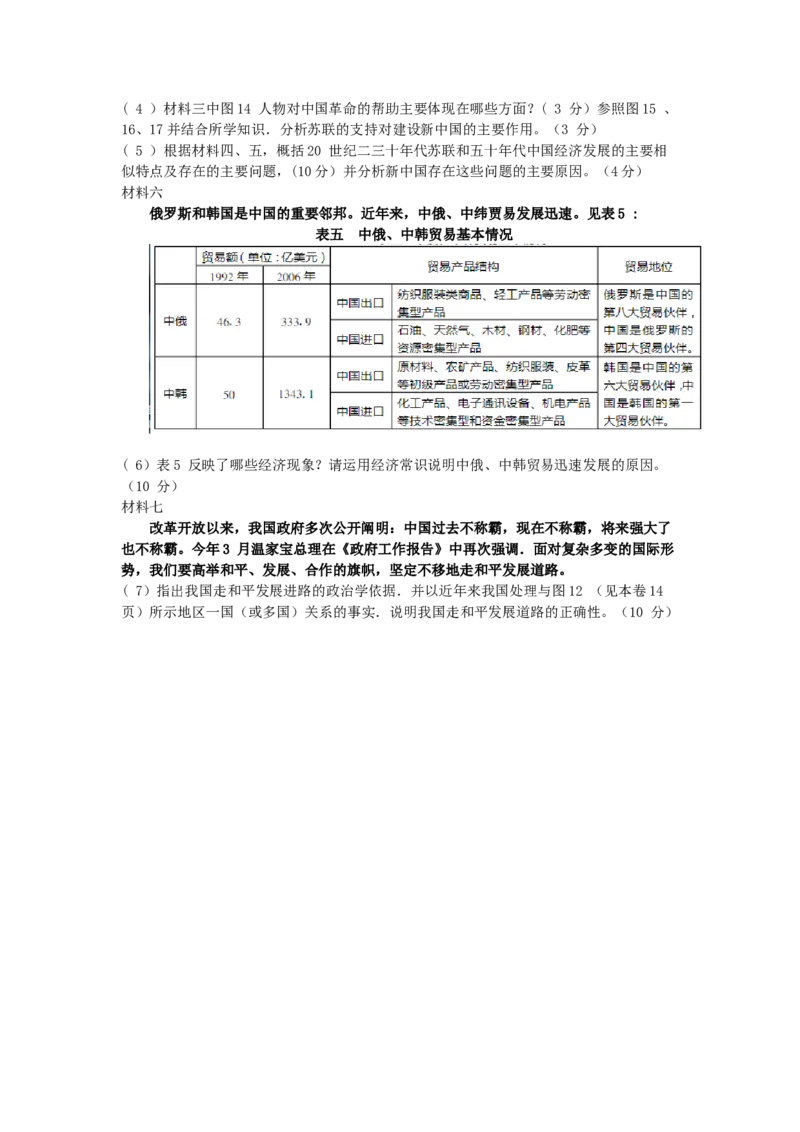 2007年四川高考文科综合真题及答案_全国卷+地方卷_7.历史_1.历史高考真题试卷_1990-2007年各地高考历年真题_2001-2007年各地文综历年真题_四川